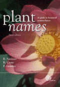 Plant Names, 3rd Edition: A Guide to Botanical Nomenclature (  -   )